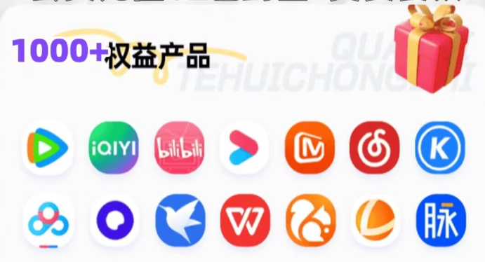 低价影视会员充值界面示例